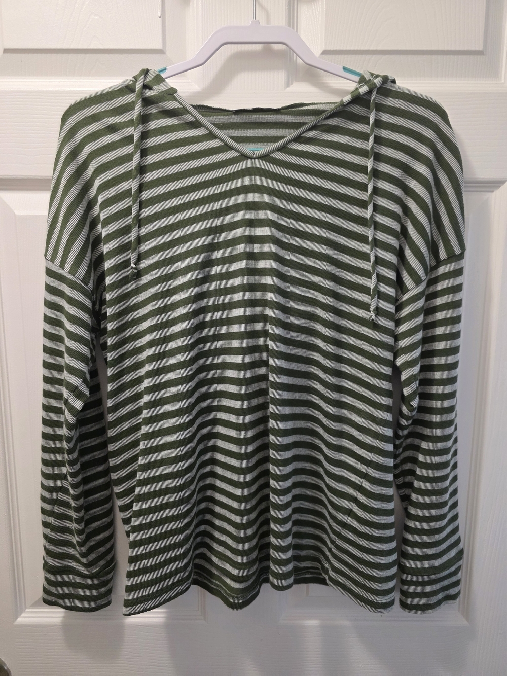 Kelani Textured Split Neck Hoodie